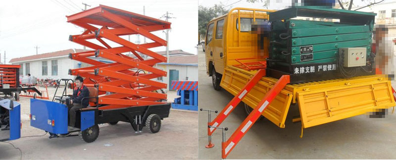 路燈車(chē)載式升降機(jī)