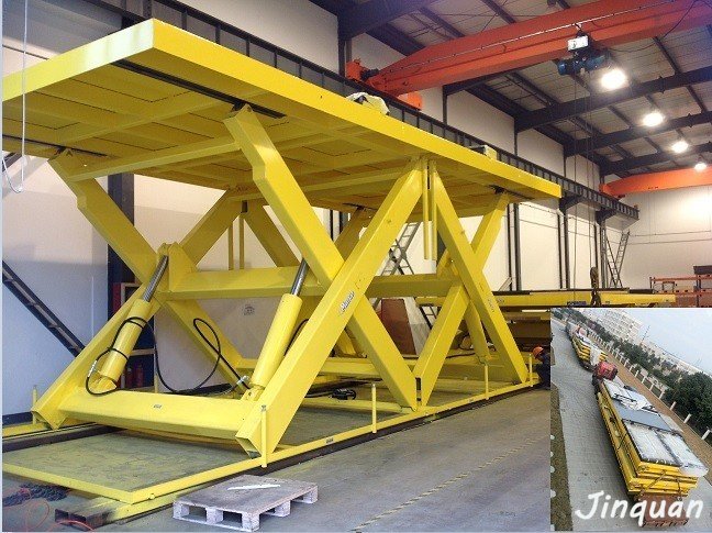 雙跨固定升降平臺 固定升降平臺