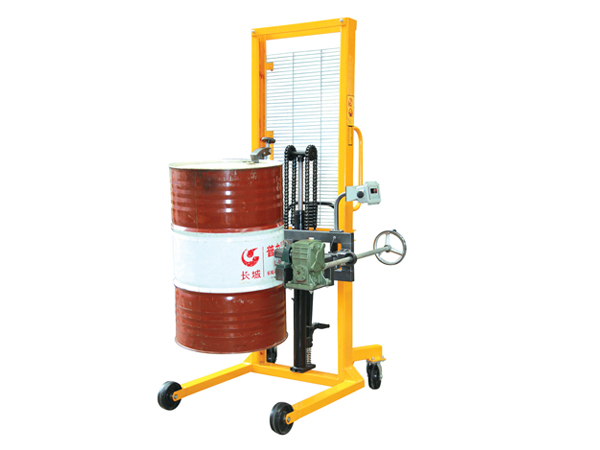 手動(dòng)油桶倒料車