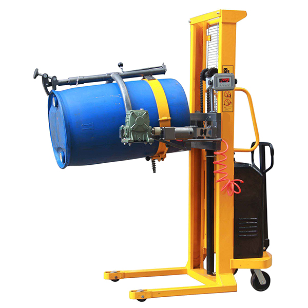 電升電翻帶稱(chēng)油桶車(chē)